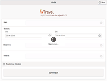 Tablet Screenshot of ivtravel.cz